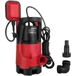 1/2 HP Submersible Sump Pump, Clean/Dirty Water Pump 2100GHP with Float Switc...