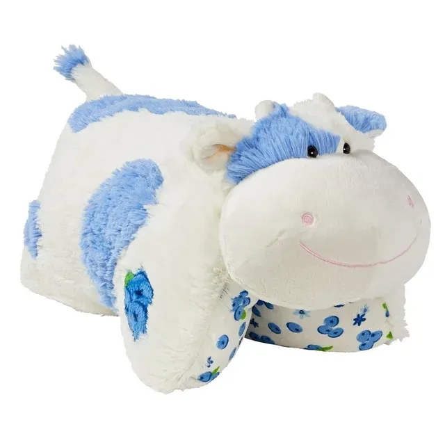 Pillow Pets Sweet Scented Blueberry Cow Pillow Pet