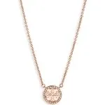 Tory Burch Delicate Kira Pearl Gold-Tone Necklace