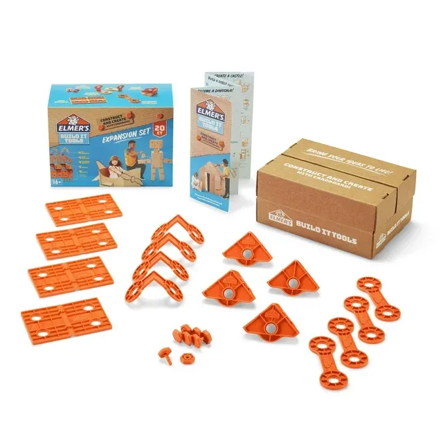 Elmer's - Build It - Expansion Set, 20 Pieces