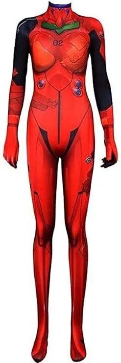 Cosplay Life Neon Genesis Evangelion Cosplay Costume – Asuka Rei Superhero ...