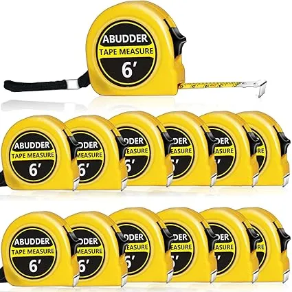 Abudder 12 Pack Small Metric Tape Measures ,Small Tape Measures Bulk Retractable ...