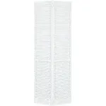 Closet Door, Bi-Fold, Kimberly Bay Traditional Louver-Louver White