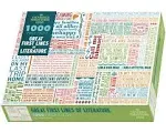 The Unemployed Philosophers Guild First Lines of Literature Jigsaw Puzzle - 1000