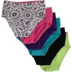 New Fruit of the Loom Girl&#039;s Breathable Micro Mesh Briefs Underwear (6 Pair