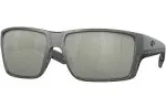 Costa Del Mar Reefton Pro Sunglasses - Gray; Gray Silver Mirror 580G