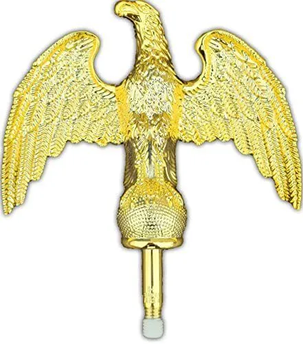 Gold Eagle Finial Top