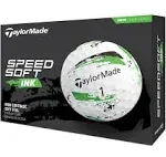 Taylormade SpeedSoft Golf Balls 2024 Ink Green