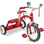 Radio Flyer 12in. Classic Red Dual Deck Tricycle