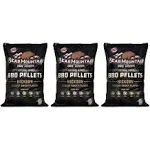 Bear Mountain BBQ All-Natural Hardwood Hickory Smoker Pellets, 20 Lb (3 Pack)