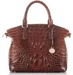 Brahmin Duxbury Satchel - Pecan/Gold