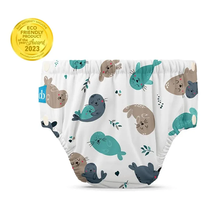 1 Reusable Swim Diaper Snaps UPF50+