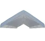 Jumbo 20x20 Replacement Canopy Top Cover Outdoor Party Canopy Roof Tarp (White)