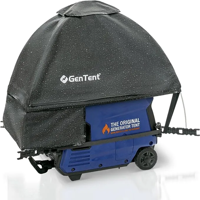 GenTent GTOICSMPBK Plus Black Generator Cover Inverter Kit for Fully Encased