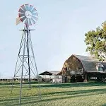 8ft Garden Ornamental Windmill Weather Vane