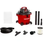 CRAFTSMAN CMXEVBE17595 16 Gallon 6.5 Peak HP Wet/Dry Vac, Heavy-Duty Shop Vacuum