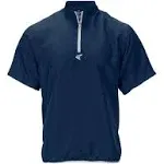 Easton Adult Alpha Short Sleeve Cage Jacket Navy M