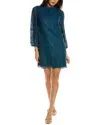 Shop Trina Turk Palm Colony Dress In Blue