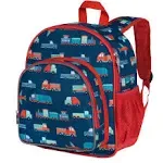 Wildkin 12 inch Transportation Backpack lunchbox set, monogram backpack lunchbox set, boy backpack lunchbox set, transportation backpack