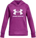 Under Armour Sudadera con capucha Rival Fleece Big Logo para niñas