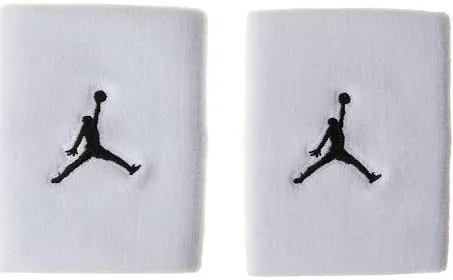 Jordan Jumpman Wristbands - White