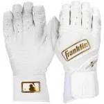 Franklin Powerstrap Infinite Series Adult Batting Gloves Black/Gold / Small