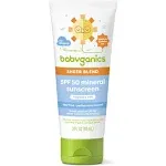 Babyganics Mineral Sunscreen, Sheer Blend, Fragrance Free, SPF 50 - 3 fl oz