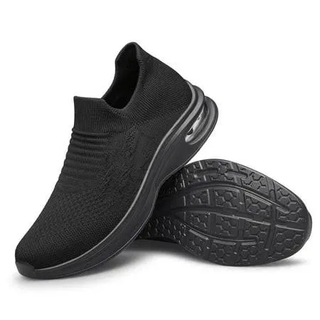 Sillenorth Men's Mesh Sneakers Slip on Walking Shoes Breathable Comfort Casual Athletic