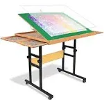 ALL4JIG 1500 Piece Jigsaw Puzzle Table with Legs,25&#034;X34&#034;Ad<wbr/>justable Puzzle Tables