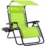 Best Choice Products Folding Zero Gravity Patio Lounge Chair