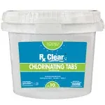 RX Clear 1" Stabilized Chlorine Tablets - 10 lbs.