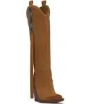 Jessica Simpson Lisabeth Western Boot Brown Sugar Leather