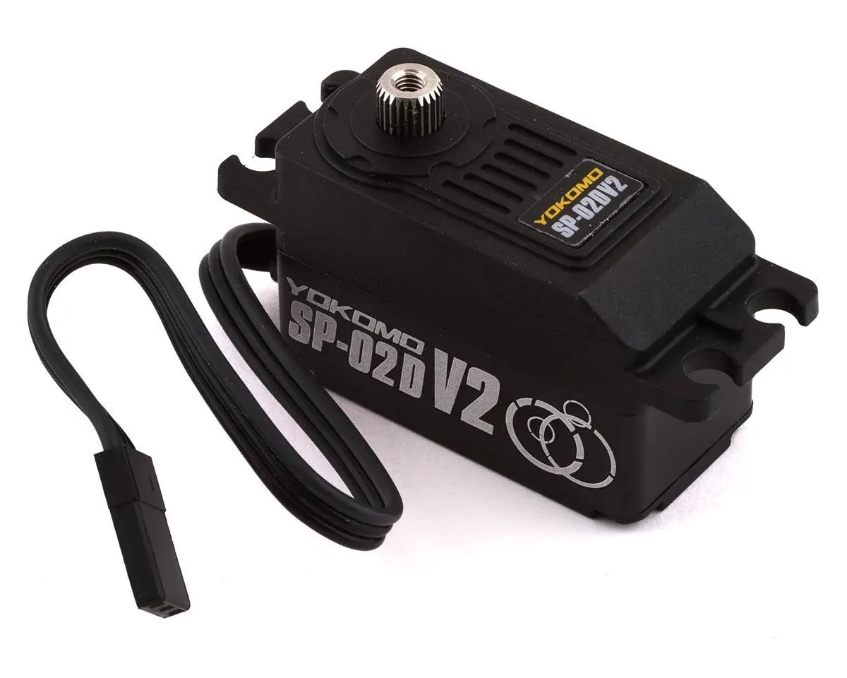 Yokomo SP-02D V2 RWD Digital Low Profile Drift Servo (Black)YOKSP-02DV