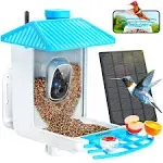 Osoeri Smart Bird Feeder with Camera, 1080P HD AI Identify Wild Bird Watching...