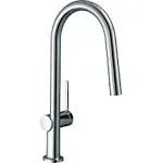 Talis N Pull Down Single Handle Kitchen Faucet Hansgrohe Chrome