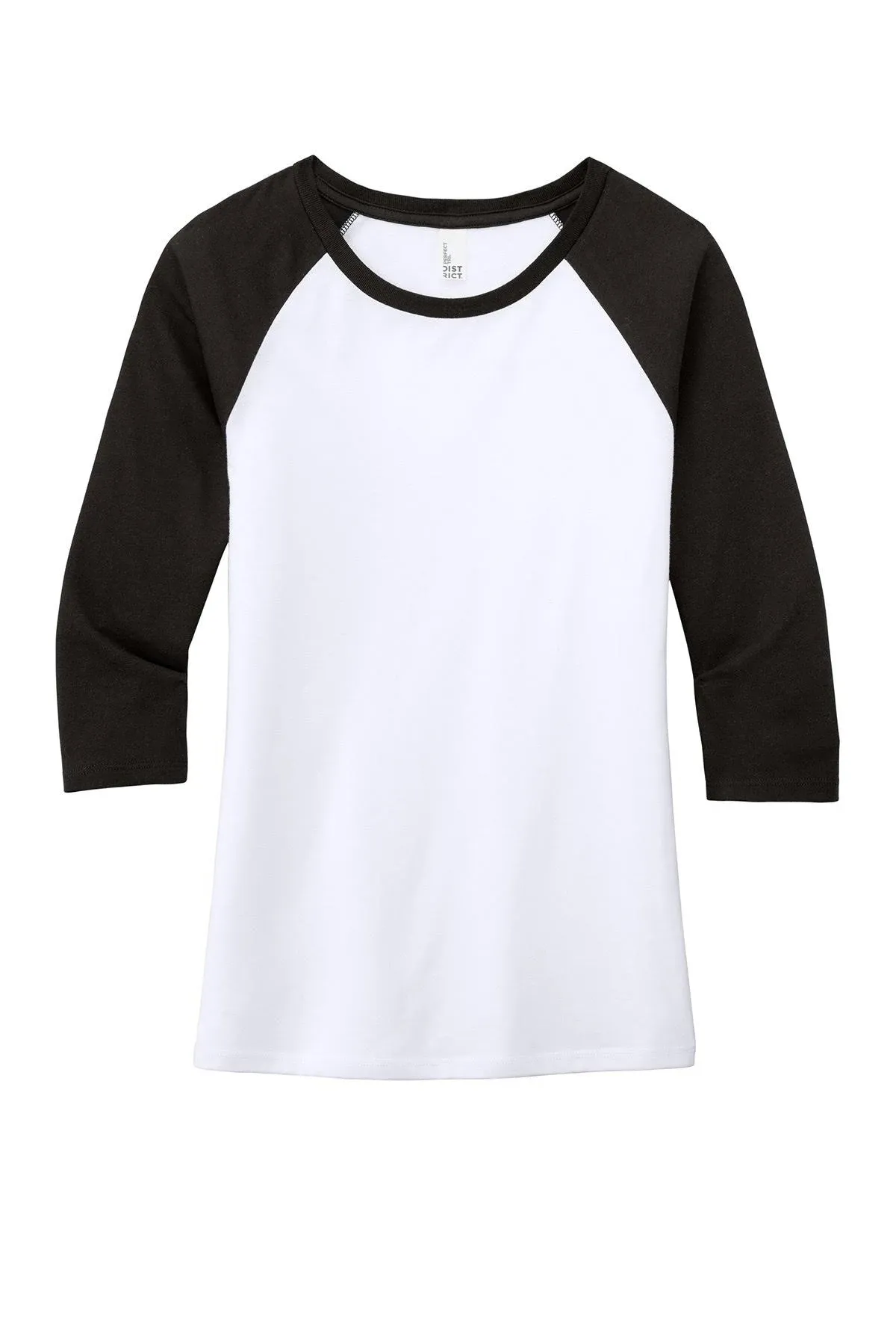 District Women's Perfect Tri 3/4-Sleeve Raglan