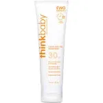 think, Thinkbaby, Clear Zinc Sunscreen, SPF 30, 3 fl oz (89 ml)