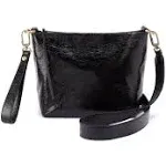 HOBO Ashe Leather Crossbody Bag in Black