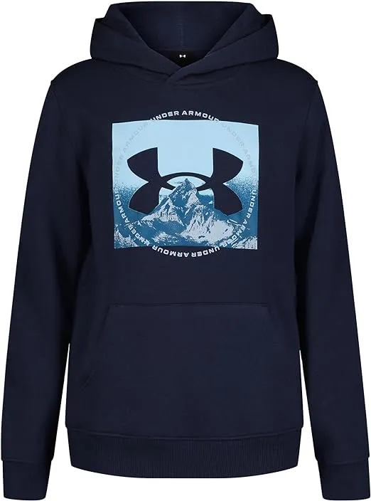 Under Armour Boys' Above All Hoodie - Blue, YMD