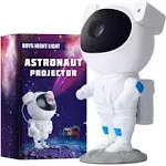 Mind-Glowing Astronaut Galaxy Projector - Spaceman Galaxy Projector with Remote, Timer, Star & Nebula Modes - Dimmable Astronaut Night Light for Kids - Birthday Gift for 5 6 7 8 9 10 11 Year Old Boys