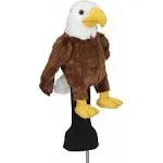 Creative Covers for Golf Bald Eagle Headcover,Brow<wbr/>n-White-Yellow<wbr/>,