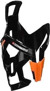 Elite Custom Race Plus Bottle Cage - Black / Orange