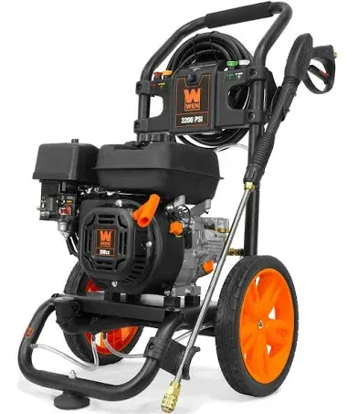 WEN PW3200 Gas-Powered 3200 PSI 208cc Pressure Washer, CARB Compliant, Black