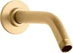 Kohler K-7397-2MB MasterShower Shower Arm, Vibrant Brushed Moderne Brass