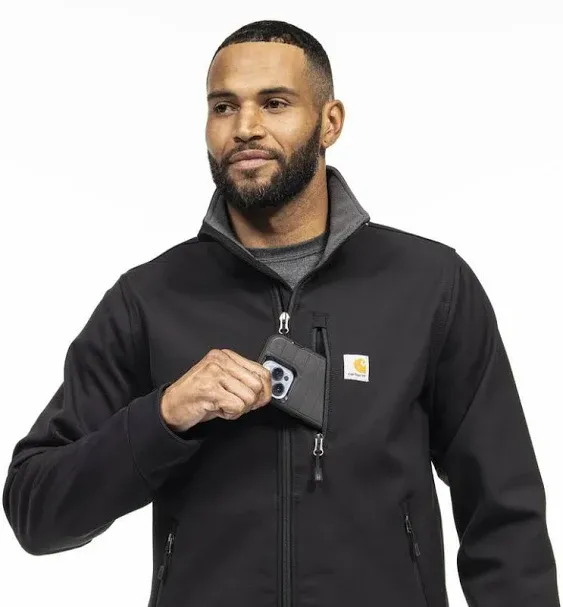 Carhartt Men's Rain Defender Relaxed Fit Heavyweight Softshell Jacket