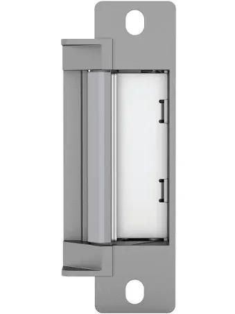 HES 4500 Series Stainless Steel Low Profile Heavy Duty and Fire Rated Electric Strike Body, Satin Stainless Steel Finish