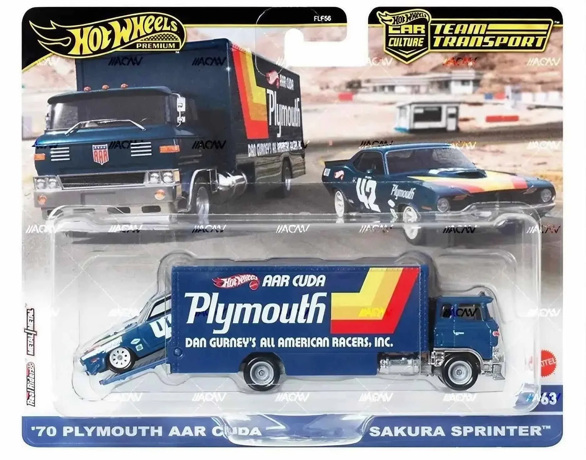 Hot Wheels Team Transport Truck & Race Car