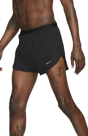 "Men's Dri-fit Run Division Pinnacle Running Shorts In Black"