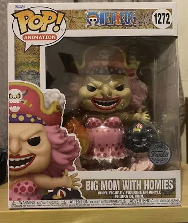 BIG MOM WITH HOMIES 1272 One Piece Funko Pop  BRAND NEW