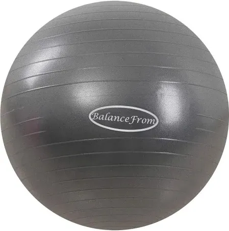 BalanceFrom Anti-Burst and Slip Resistant Exercise Ball Yoga Ball Fitness Ball B